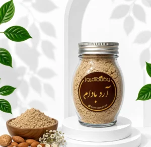 آرد بادام درختی طبیعی و مرغوب با بافت نرم مناسب شیرینی پزی