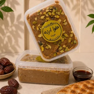 حلوا ارده با شیره خرما مناسب صبحانه و میان وعده