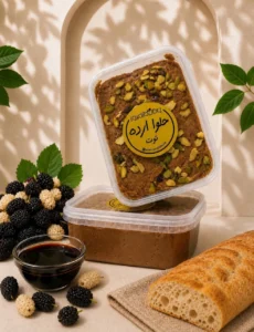 حلوا ارده با شیره توت مناسب صبحانه و میان وعده