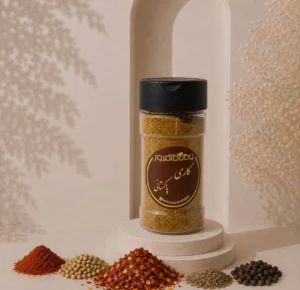 ادویه کاری پاکستانی ترکیب ادویه معطر برای مرغ، گوشت و انواع خوراک