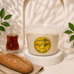 حلوا ارده ساده سنتی مناسب صبحانه و میان وعده