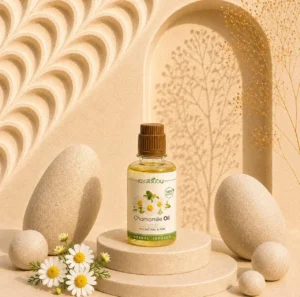 روغن بابونه خالص برای مراقبت از پوست و مو