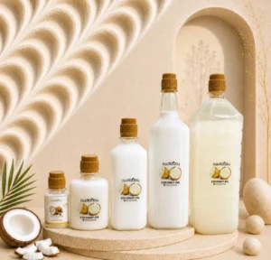 روغن نارگیل خالص مناسب مصرف خوراکی، پوست و مو