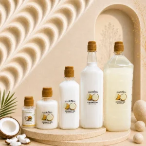 روغن نارگیل خالص مناسب مصرف خوراکی، پوست و مو