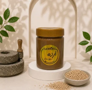 ارده سبوس دار کنجد مناسب صبحانه و مصرف همراه شیره