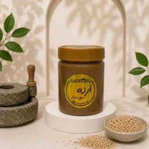ارده سبوس دار کنجد مناسب صبحانه و مصرف همراه شیره