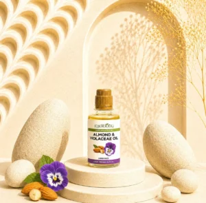 روغن بنفشه خالص بر پایه بادام شیرین برای مراقبت از پوست و مو