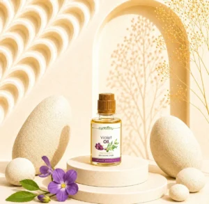 روغن بنفشه بر پایه زیتون خالص و اصل برای مراقبت از پوست و مو
