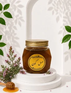 عسل گون مناسب صبحانه و مصرف همراه ارده و انواع نان