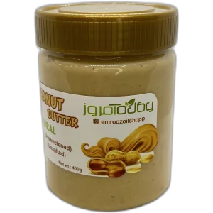کره بادام زمینی طبیعی ۵۰۰ گرمی