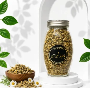 دمنوش بابونه شیرازی خالص و اصل تهیه شده از گل خشک بابونه
