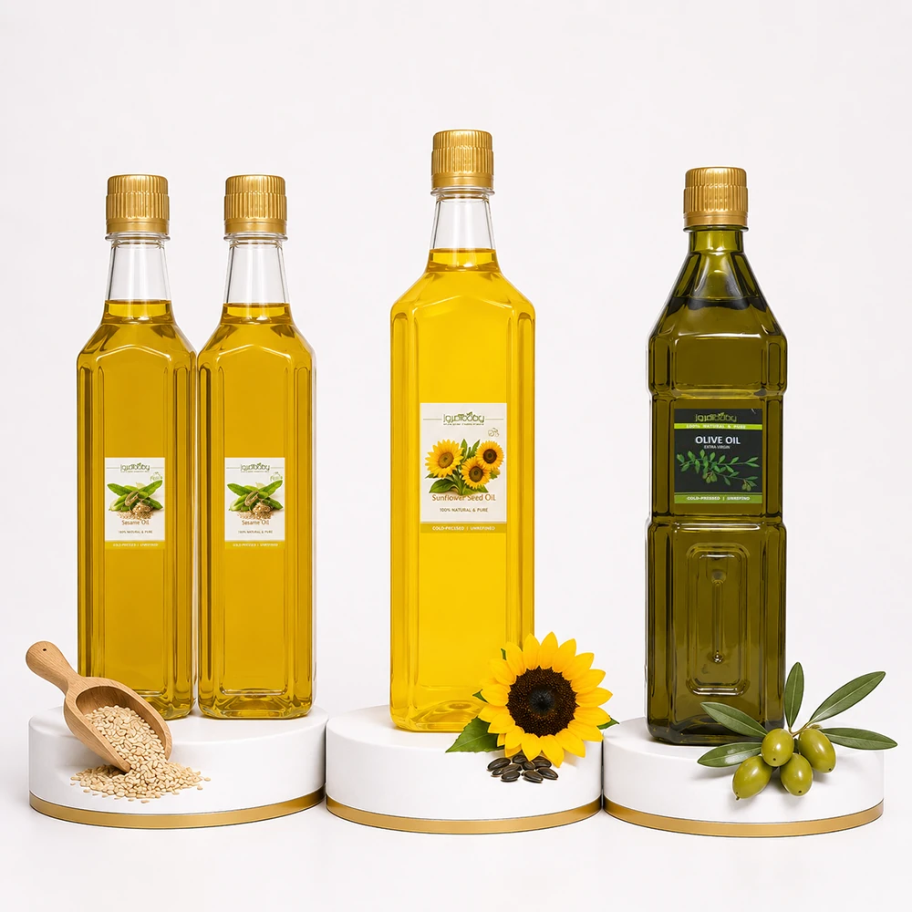 پک روغن آشپزی | خرید روغن کنجد، آفتابگردان و زیتون فرابکر